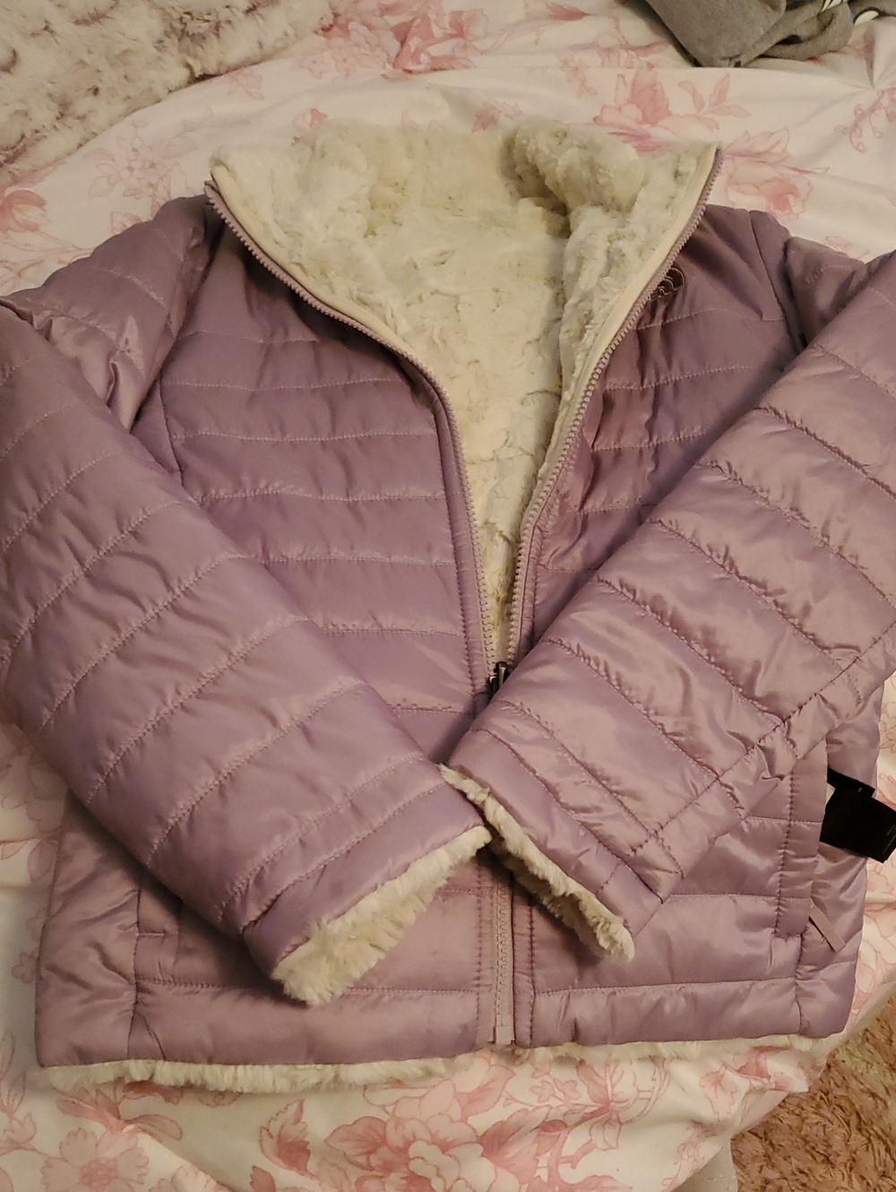 The North Face Reversible Girls Jacket 10/12